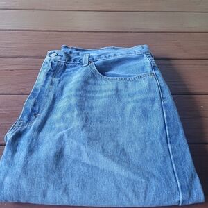 Men's Levi's 569 Blue Denim Shorts 38"
